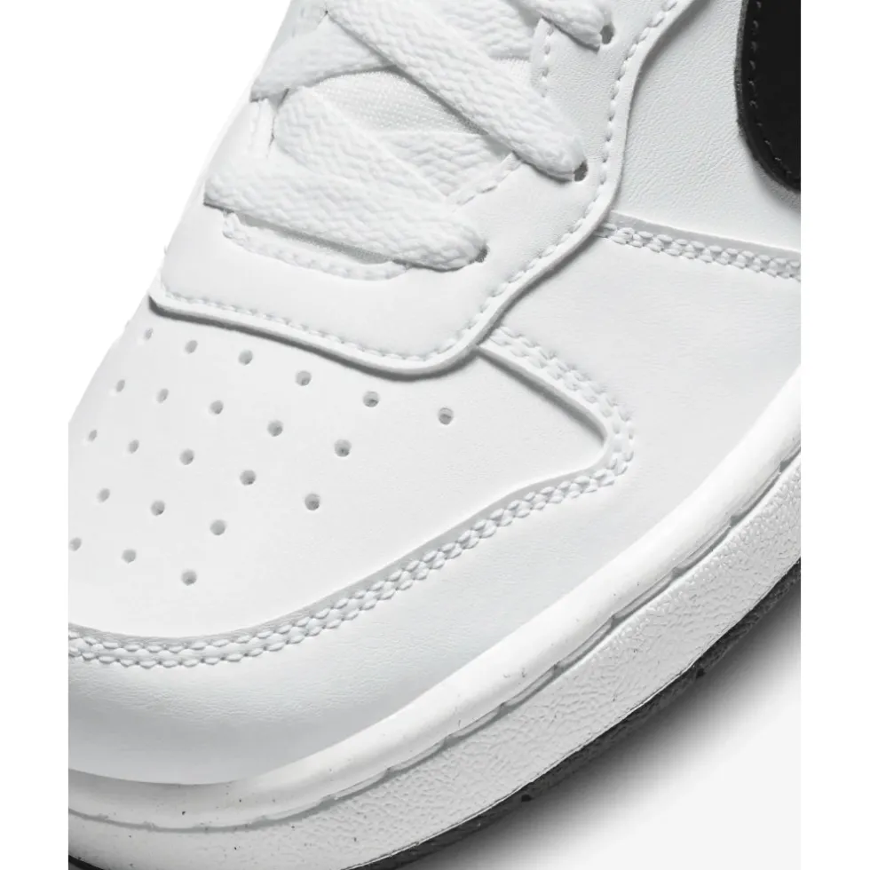 Nike Court Borough Low Recraft Schoenen Kinderen - wit/zwart DV5456-104
