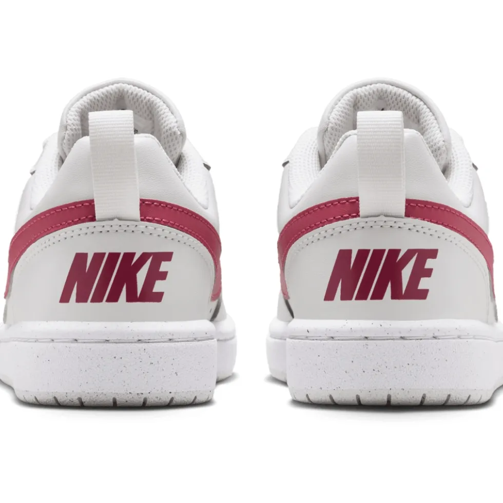 Nike Court Borough Low Recraft Schoenen Kinderen - platinum tint/white/sweet beet DV5456-010