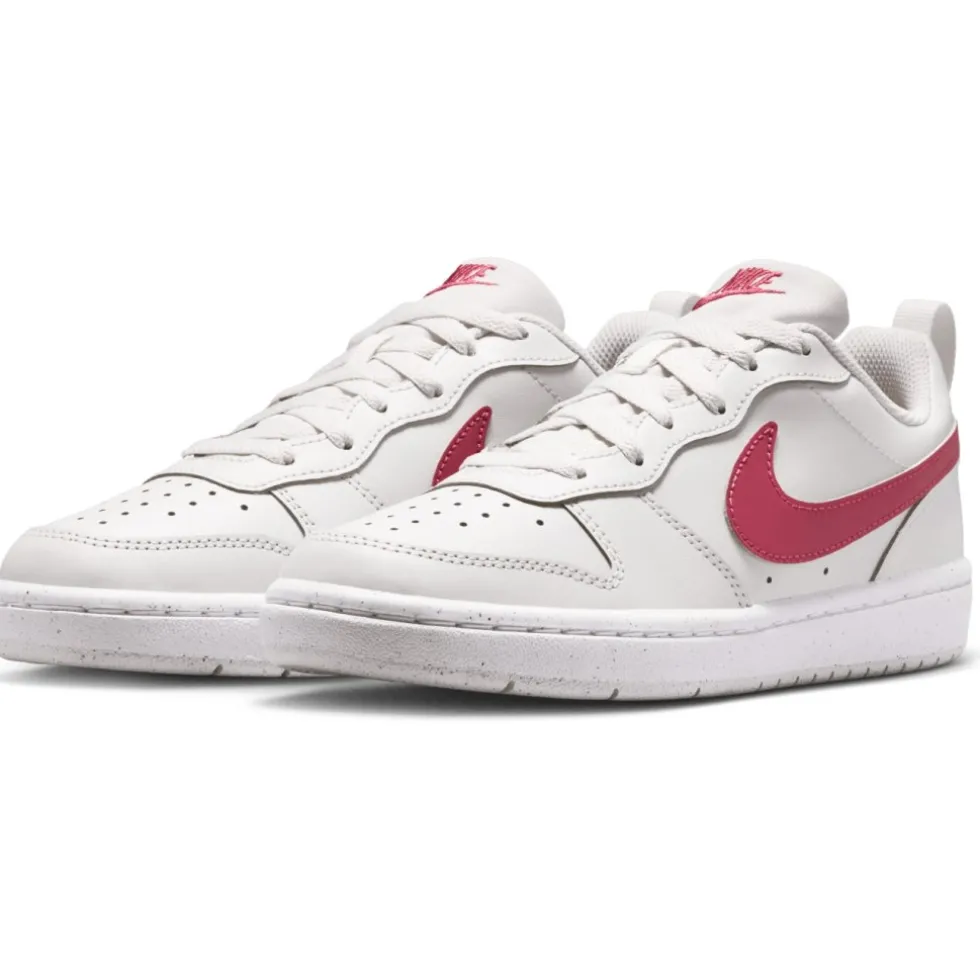 Nike Court Borough Low Recraft Schoenen Kinderen - platinum tint/white/sweet beet DV5456-010