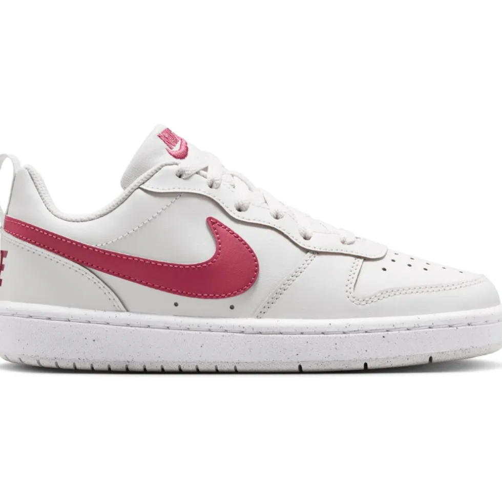 Nike Court Borough Low Recraft Schoenen Kinderen - platinum tint/white/sweet beet DV5456-010