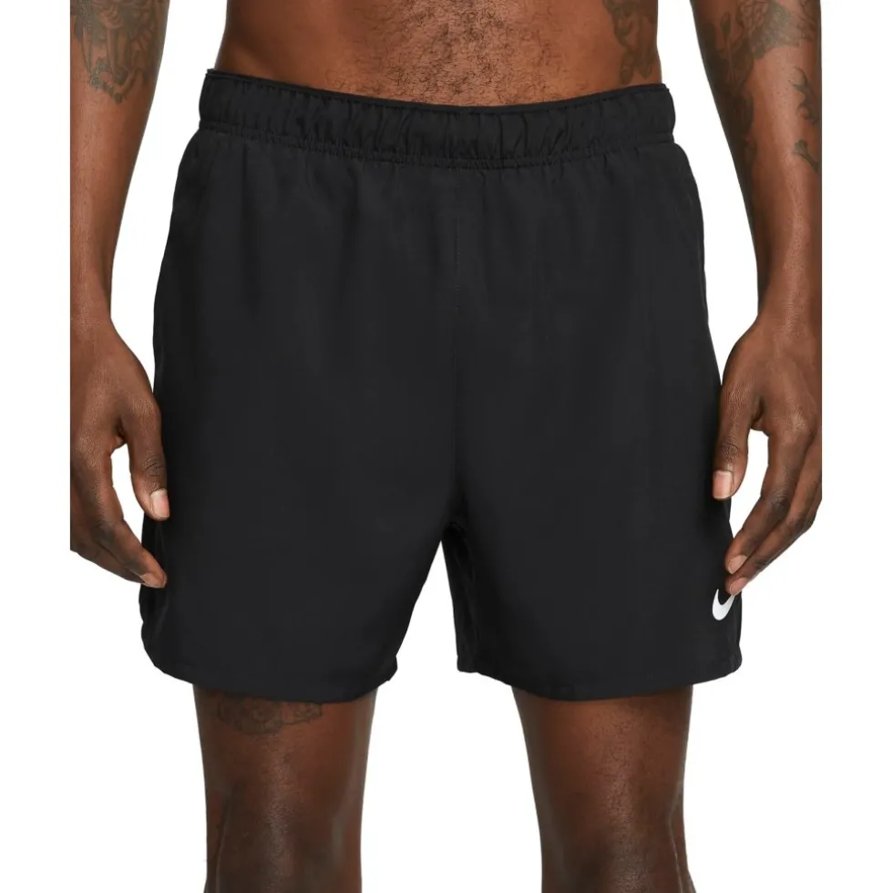 Nike Dri-FIT Challenger Korte Broek 5" Heren - black/black/black/reflective silver DV9363-010