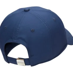 Nike Dri-FIT Club Metall-Swoosh Logo Pet - midnight navy/metallic silver FB5372-410