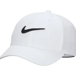 Nike Dri-FIT Club Swoosh Pet - wit/zwart FB5625-100