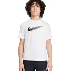 T-Shirts & Tops < Nike Dri-FIT uti hirt Kinderen - wit/zwart HF8100-100