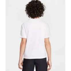 T-Shirts & Tops < Nike Dri-FIT uti hirt Kinderen - wit/zwart HF8100-100