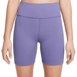 Broeken < Nike Dri-FIT One 5" Bike Shorts Kinderen - dusty aethyst/white FZ5603-527