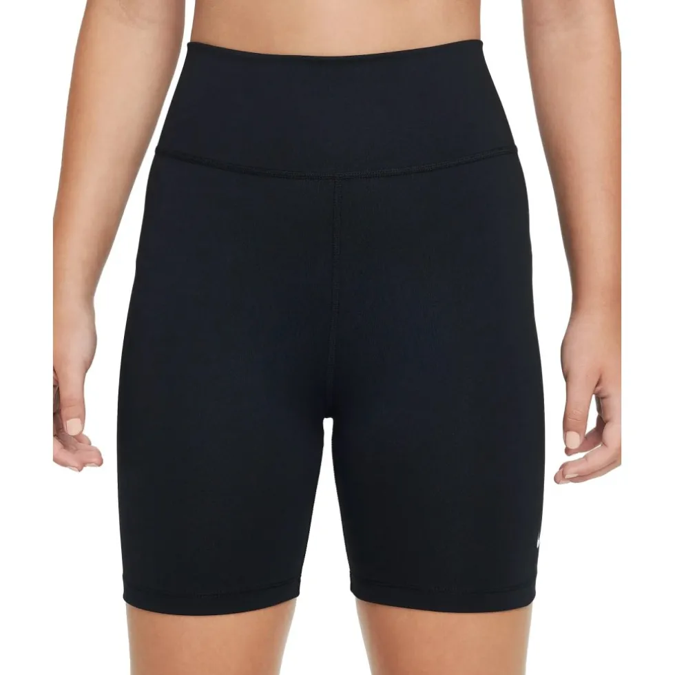 Nike Dri-FIT One 5" Bike Shorts Kinderen - zwart/wit FZ5603-010