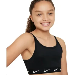 Nike Dri-FIT One BH-Top Kinderen - zwart/wit FD2276-010