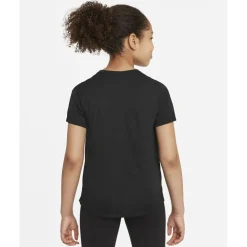 Nike Dri-Fit One Shirt Kinderen - zwart/wit DD7639-010