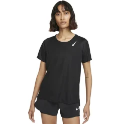 Nike Dri-Fit Race Hardloopshirt Dames - black/reflective silver DD5927-010