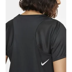 Nike Dri-Fit Race Hardloopshirt Dames - black/reflective silver DD5927-010