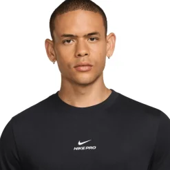 Nike Dri-FIT Studio Pro Shirt Heren - zwart/wit IH1947-010