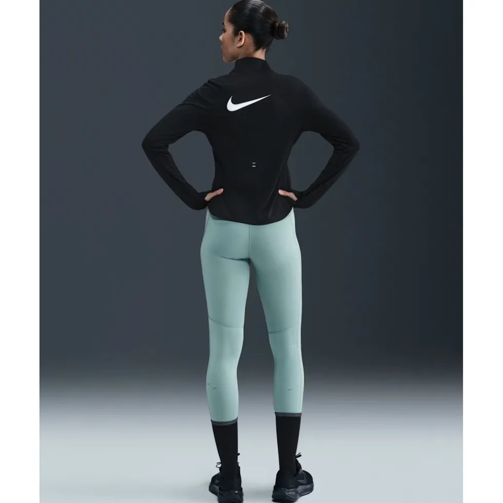 Nike Dri-Fit Tempo High Rise 7/8 Tights Dames - cannon/reflective silver HV8170-017
