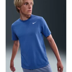 Nike Dri-FIT Training T-Shirt Heren - comet blue/white AR6029-411