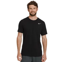 Nike Dri-FIT Training T-Shirt Heren - zwart/wit AR6029-010