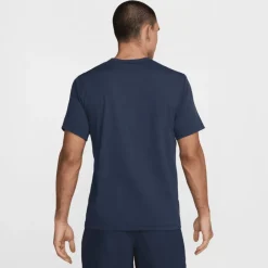 Nike Dri-FIT UV Hyverse Swoosh T-Shirt Heren - thunder blue/black HJ3074-437