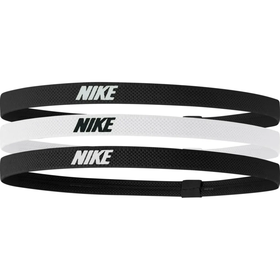 Nike Elastic Hoofdbanden 2.0 (Set van 3) - black/white/black 036