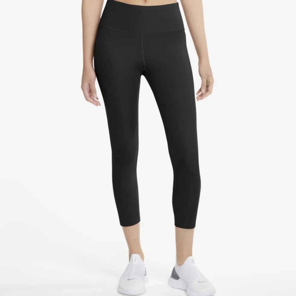 Nike Epic Fast Cropped Hardlooptights Dames - black/reflective silver CZ9238-010