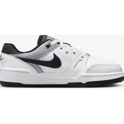 Nike Full Force Low Schoenen Kinderen - white/black-pewter FV5929-101