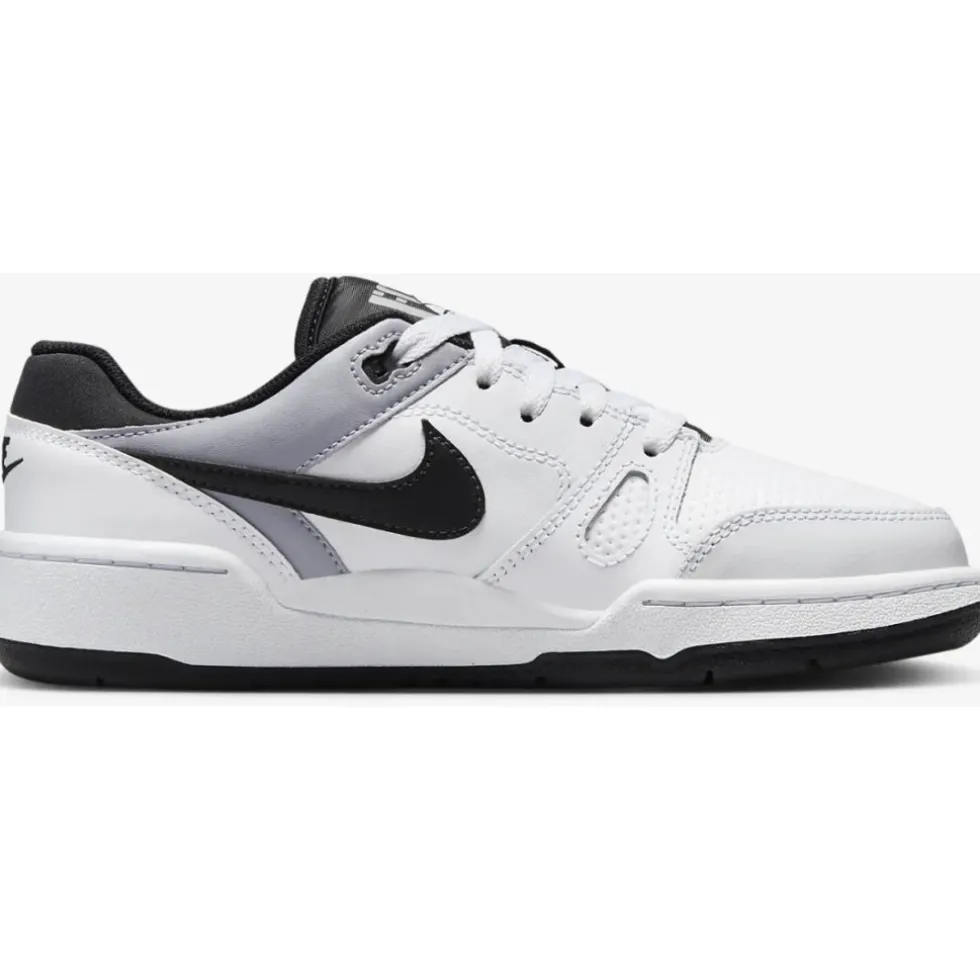 Nike Full Force Low Schoenen Kinderen - white/black-pewter FV5929-101