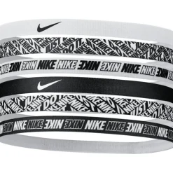 Nike Hoofdbanden Printed (Set van 6) - zwart/wit 010