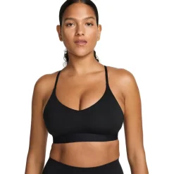 Sport Bh'S|Ondergoed < Nike Indy Sportbeha met ichte ondersteuning Dames - zwart/zwart FD1062-010