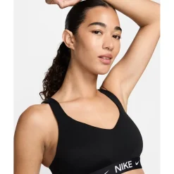 Nike Indy Sportbeha met sterke ondersteuning Dames - zwart/zwart/wit FD1068-011