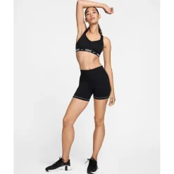 Nike Indy Sportbeha met sterke ondersteuning Dames - zwart/zwart/wit FD1068-011