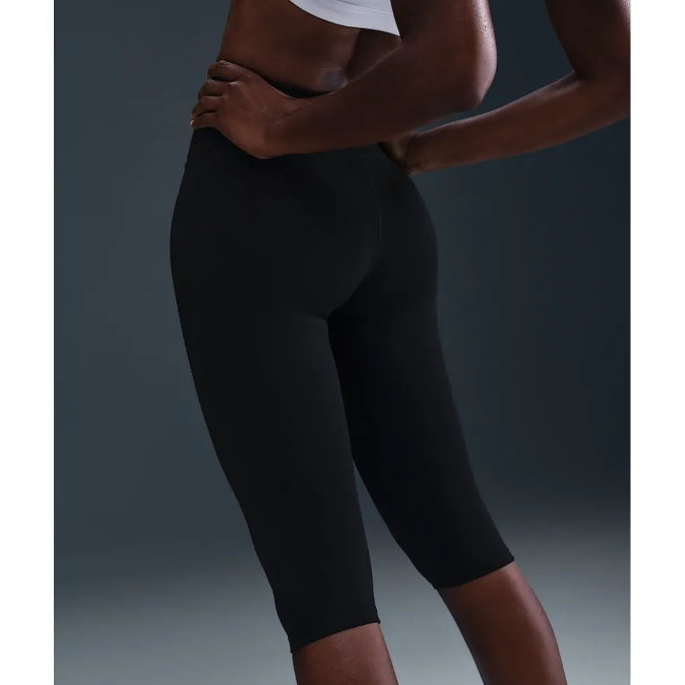 Nike One Capri Tights Dames - zwart/wit IH3770-010