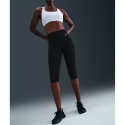Nike One Capri Tights Dames - zwart/wit IH3770-010
