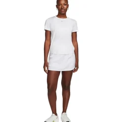 Nike One Classic Dri-FIT Shirt Dames - wit/zwart FN2798-100