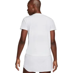 Nike One Classic Dri-FIT Shirt Dames - wit/zwart FN2798-100