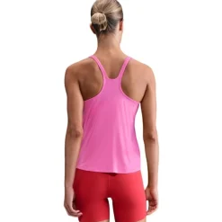 Nike One Classic Dri-Fit Strappy Top Dames - playful pink/white IB9389-675