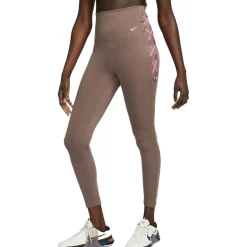 Broeken < Nike One Dri-FIT 7/8 Novelty Legging Daes - plu eclipse/pink glow/pink glow DX0006-291