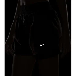 Nike One Dri-FIT 2-In-1 Korte Broek 3" Dames - black/white DX6016-011