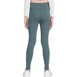 Nike One Dri-FIT Tights Kinderen - mineral slate/white FZ5605-382