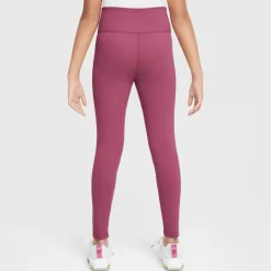 Nike One Dri-FIT Tights Kinderen - sweet beet/white FZ5605-634