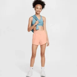 Broeken & Rokken < Nike One Dri-FIT Training Shorts Kinderen - apricot agate/white DX4967-844