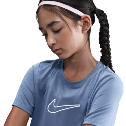 T-Shirts & Tops|T-Shirts & Tops < Nike One Fitted Dri-FIT-hirt Kinderen - world indigo/white FZ5600-499