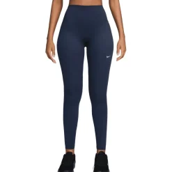 Nike One Seamless Front Leggings Dames - midnight navy/white HJ9195-413