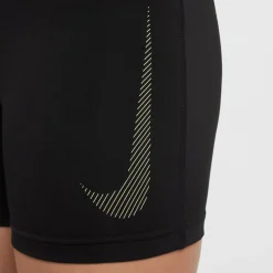 Nike Pro Dri-Fit 3" Shorts Meisjes - black/light lemon twist HV0733-011