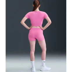 Nike Pro Dri-FIT Fitness Top Dames - playful pink/pink foam/white HV3673-675