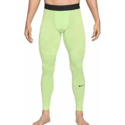 Nike Pro Dri-FIT Fitness-Tights Heren - light liquid lime/black FB7952-360