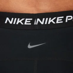 Nike Pro Dri-FIT High-Rise 7/8 Leggings Dames - black/iron grey/white FB5477-010