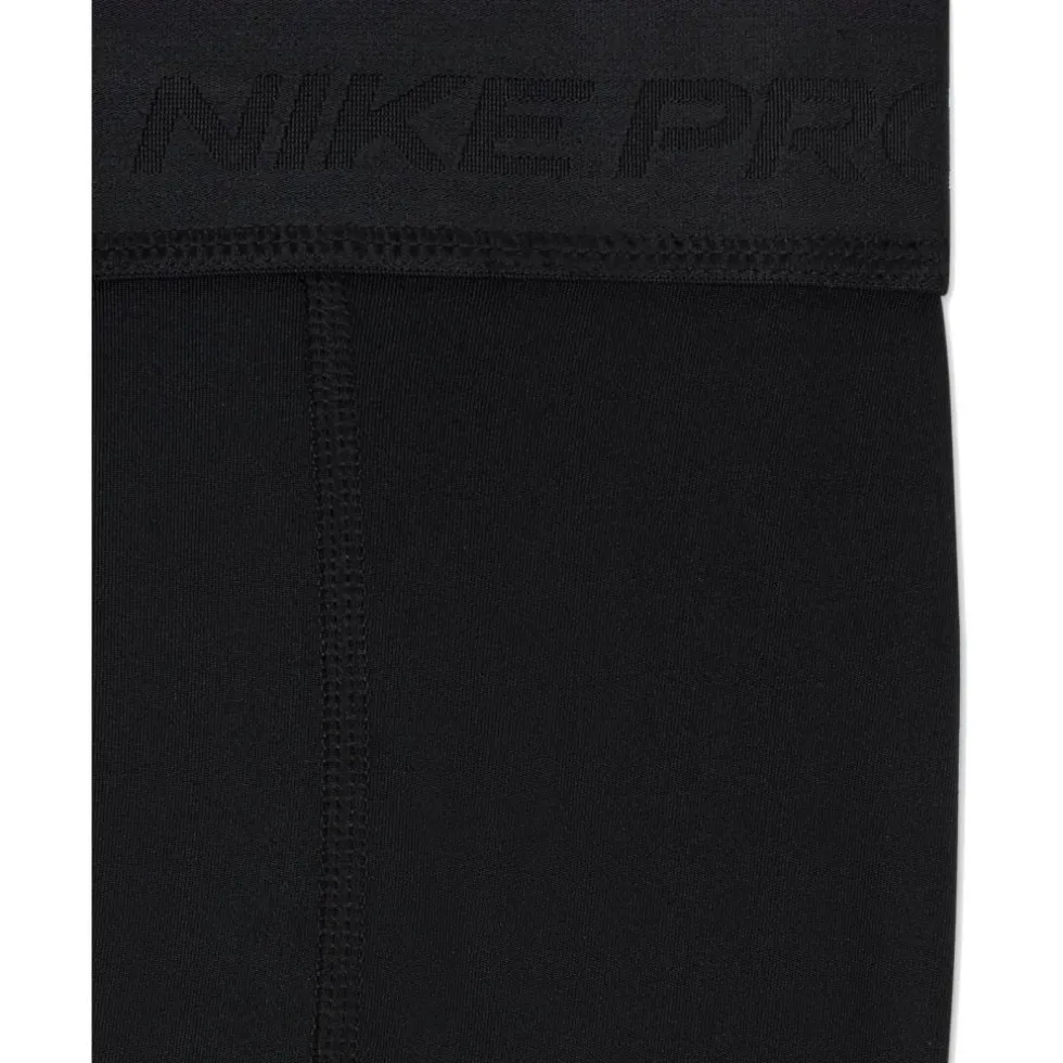 Nike Pro Dri-FIT Shorts Kinderen - zwart/zwart/wit FJ6820-010