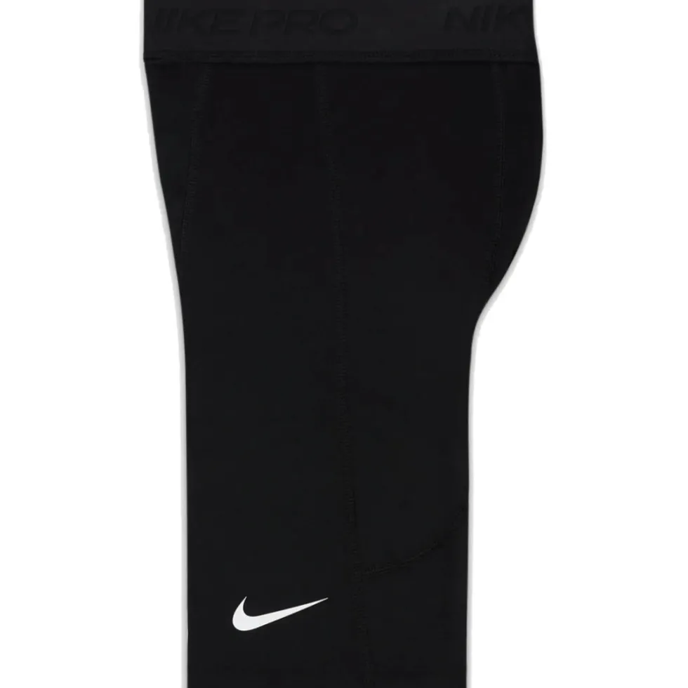 Nike Pro Dri-FIT Shorts Kinderen - zwart/zwart/wit FJ6820-010