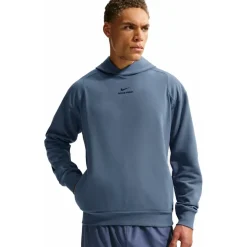Nike Pro Mid-Layer Trainings-Hoodie Heren - diffused blue/black IB4272-491