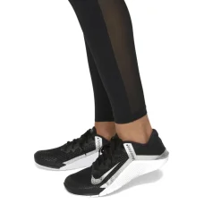 Nike Pro Mid-Rise Tights Dames - zwart/wit CZ9779-010