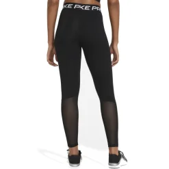 Nike Pro Mid-Rise Tights Dames - zwart/wit CZ9779-010