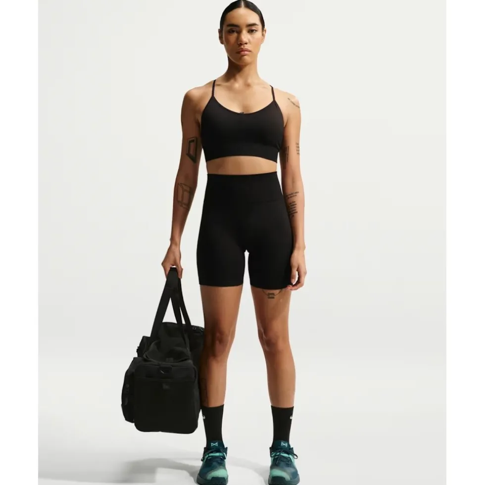 Nike Pro Seamless Sport-bh voor dames - zwart IB9843-010